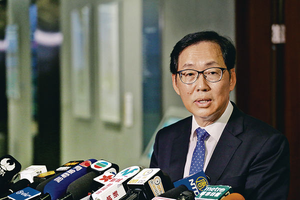 陈健波:有信心明通过教育拨款