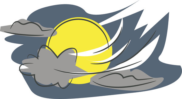 可惜天文台预告将会天色阴沉(gloomy weather),横风横雨,可以赏月的