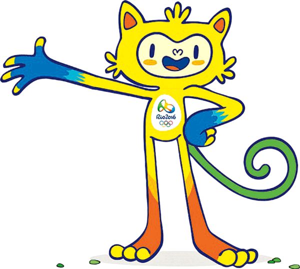 今届的奥运吉祥物(olympics mascot)名为vinicius,第一眼看觉得似猫