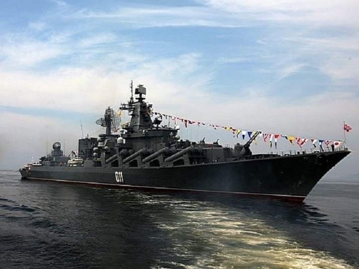 据报俄罗斯太平洋舰队旗舰瓦良格号(varyag)导弹巡洋舰,已於 6 月 2