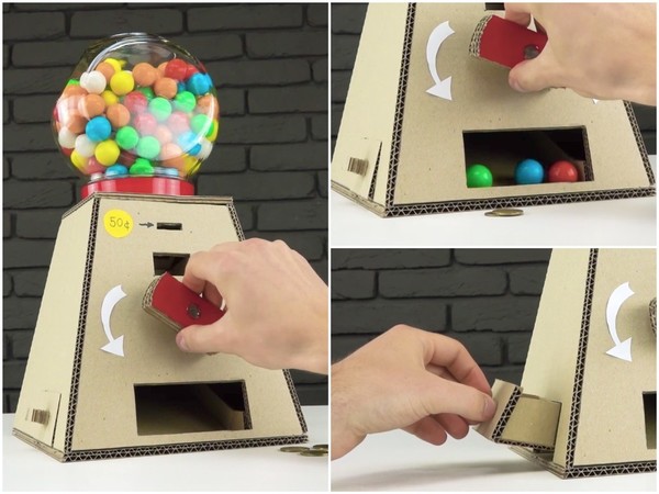 diy 纸皮精制糖果机!可以吃出商机来?