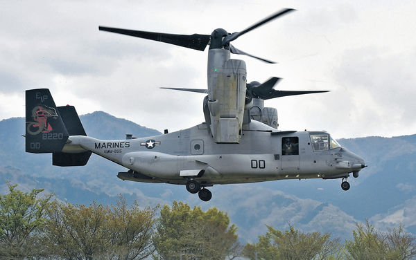 美军一架v-22「鱼鹰」运输机上周六在澳洲海域坠毁,3名美国海军陆战队