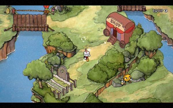 复古美式卡通风格 【点评】cuphead茶杯头