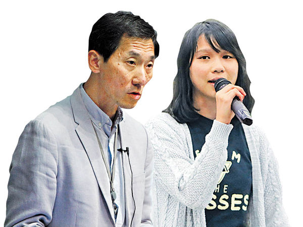 近日有传媒报道指,已报名参选立法会补选的香港众志周庭及前立法会