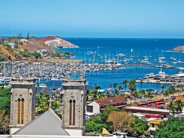 邮轮观光 南太平洋努美阿 欧式风情