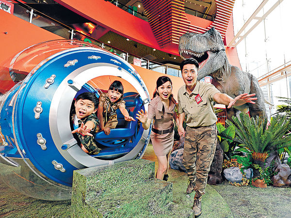 11呎巨型暴龙 现身megabox侏罗纪世界