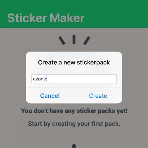 iPhone WhatsApp Sticker App - ezone.hk